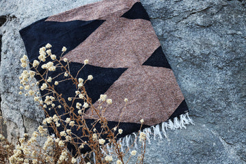 Zion (Black/Coyote) // Handwoven Blanket