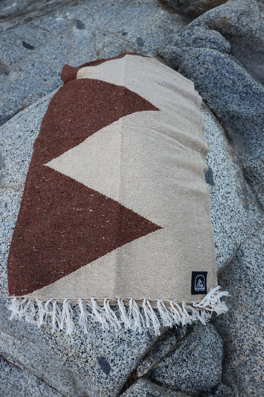 Zion (Tobacco) // Handwoven Blanket