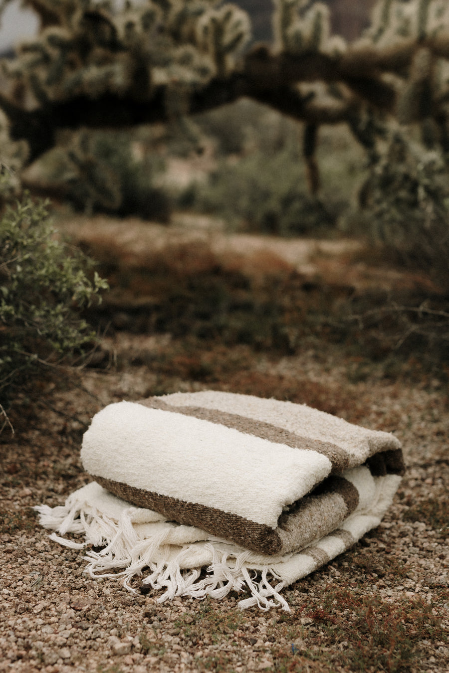 Sandstone Lines 2.0  // Handwoven Blanket