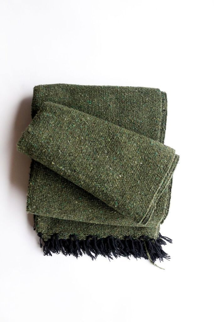 Evergreen // Handwoven Blanket